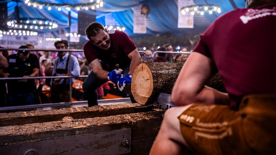 Ergebnisse Holzsägewettbewerb