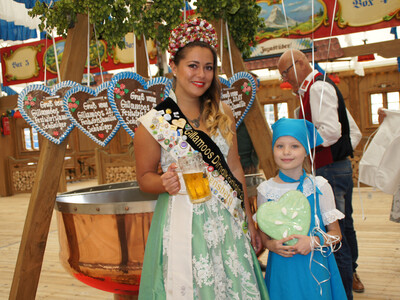 Gillamoos Dirndlkönigin Aventina | © Stadt Abensberg