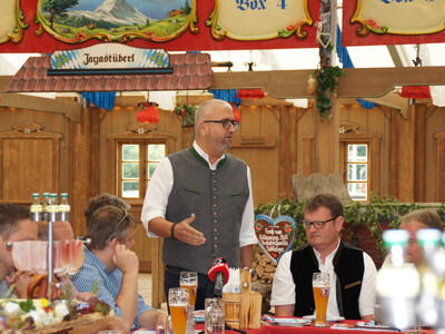 Gillamoos Pressetermin Festwirt Wankerl Oida Gillamoos | © Stadt Abensberg