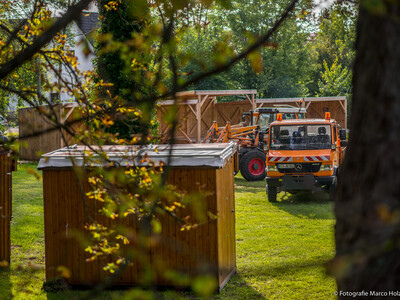 Gillamoos Aufbau | © Marco Holzhäuser