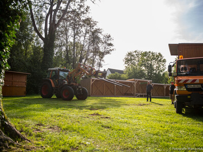 Gillamoos Aufbau | © Marco Holzhäuser