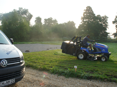 Gillamoos Aufbau | © Stadt Abensberg