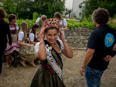 Gillamoos Dirndlkönigin 2016/2017 Julia Kiermeier | © Marco Holzhäuser