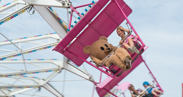 Der Gillamoosbär und die Dirndlkönigin im Allround