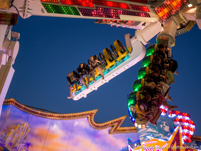 Gillamoos Fahrgeschäfte | © Marco Holzhäuser