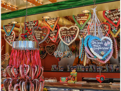 Lebkuchenherzen Gillamoos | © Günther Hauke