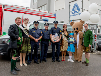 Gillamoos Hilfskräfte Polizei | © Marco Holzhäuser