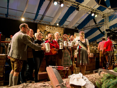 Gillamoos Holzsagln Holzsägewettbewerb | © Marco Holzhäuser