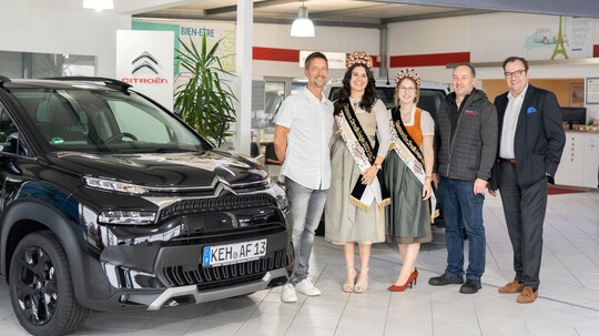 Queenie-Car Übergabe 