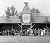 Historische Aufnahme des Gillamoos in Abensberg um 1900 | © Stadt Abensberg