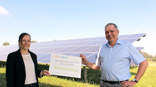 „Naturstrom Abensberg“ gewinnt weiteren lokalen Partner