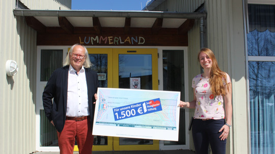 1.500 Euro-Spende fürs Lummerland