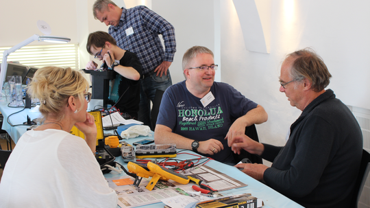 Reparatur-Café Abensberg am 9. Juli