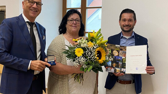 Dankeschön, Frau Weitzer!