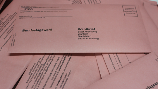 Wenn Briefwahlunterlagen nicht angekommen sind