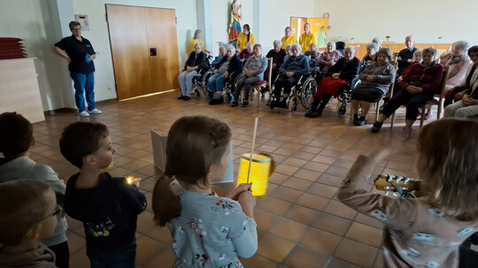 Martinstag im BRK Seniorenheim Abensberg