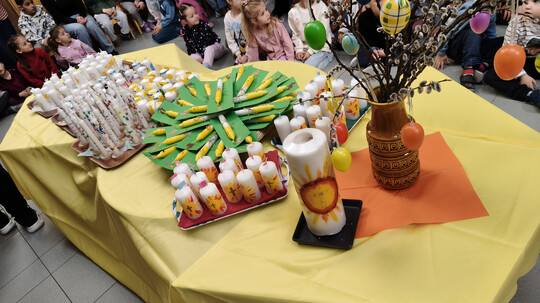 Osterkerzensegnung im Lummerland