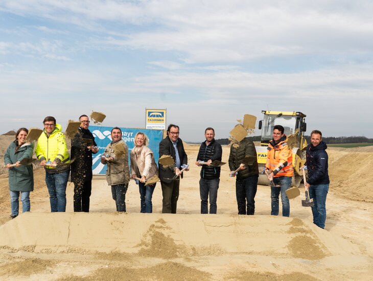 Spatenstich für neues Baugebiet