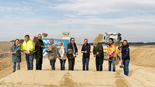 Spatenstich für neues Baugebiet