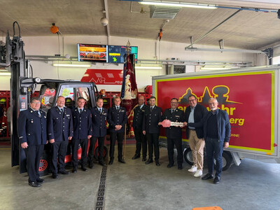 Feuerwehr feiert Floriansfest