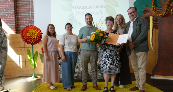 Verabschiedung von Frau Brandl 