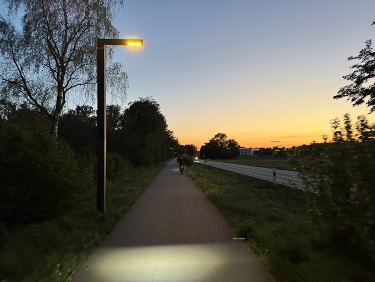Licht bis nach Offenstetten