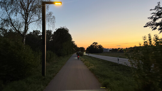 Licht bis nach Offenstetten