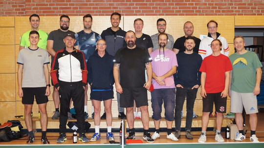 Dorfmeisterschaft Tischtennis in Offenstetten
