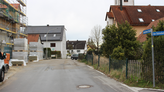 Aunkofener Straße: Bald geht's weiter