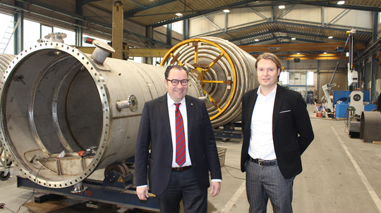 Gratulation zum Wasserstoff-Projekt