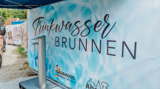 Trinkwasserbrunnen defekt