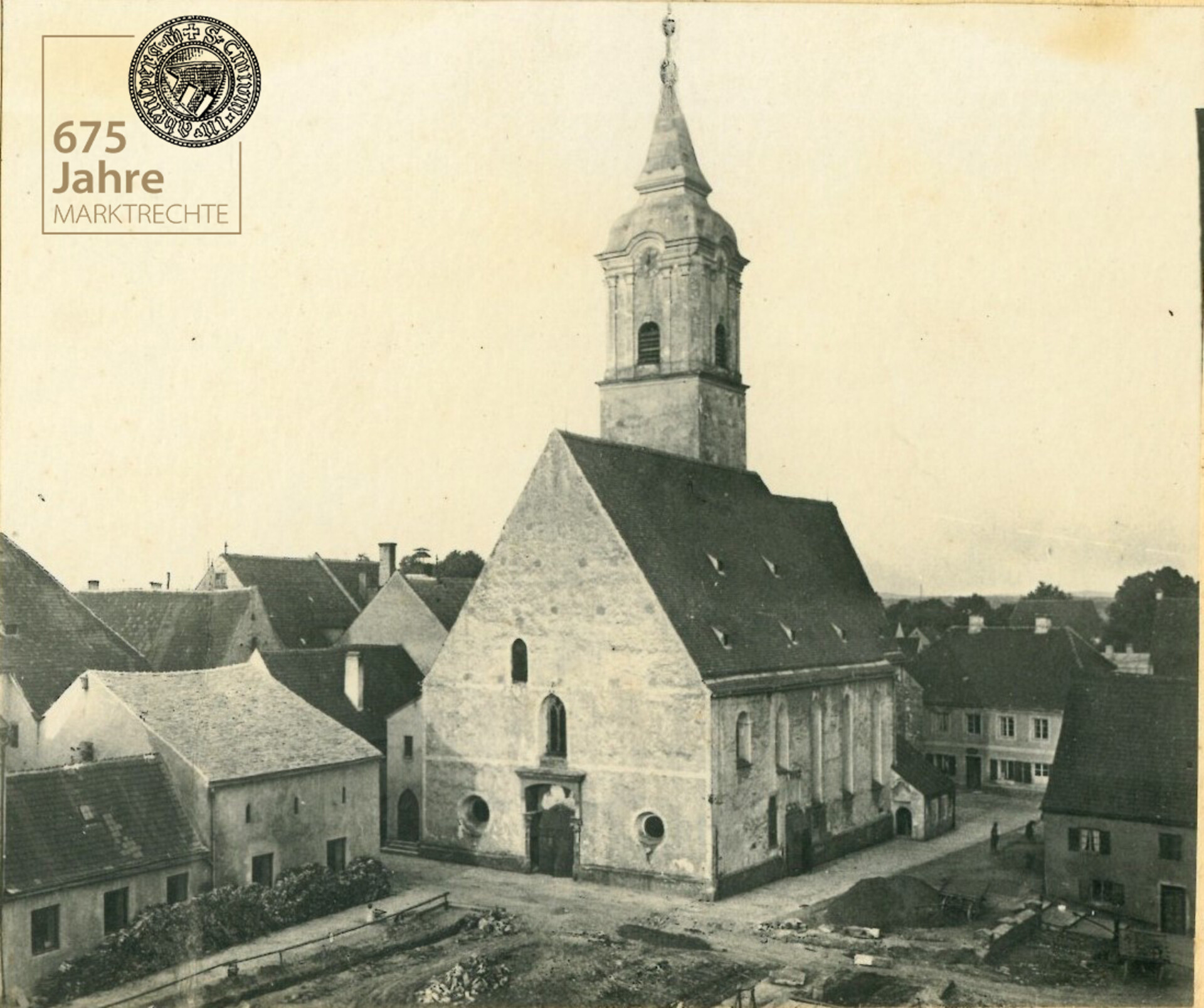 historische Stadtpfarrkirche Sankt Barbara
