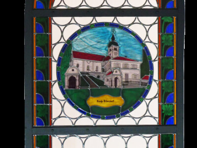 sechstes Fenster Kreuzgang, Wallfahrtskirche Allersdorf