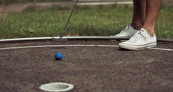 Fahrrad-Tour zum Minigolfen