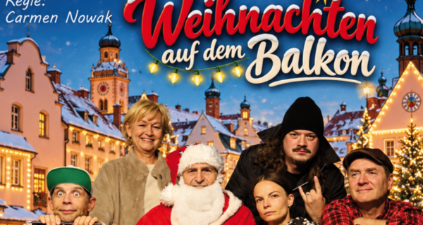 Weihnachten auf dem Balkon