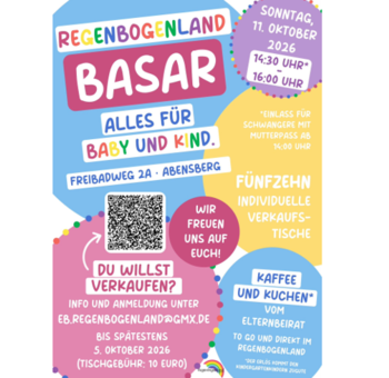 Regenbogenland Basar