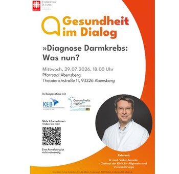 Diagnose Darmkrebs - was nun?