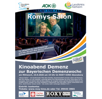 Kinoabend Demenz mit "Romys Salon"